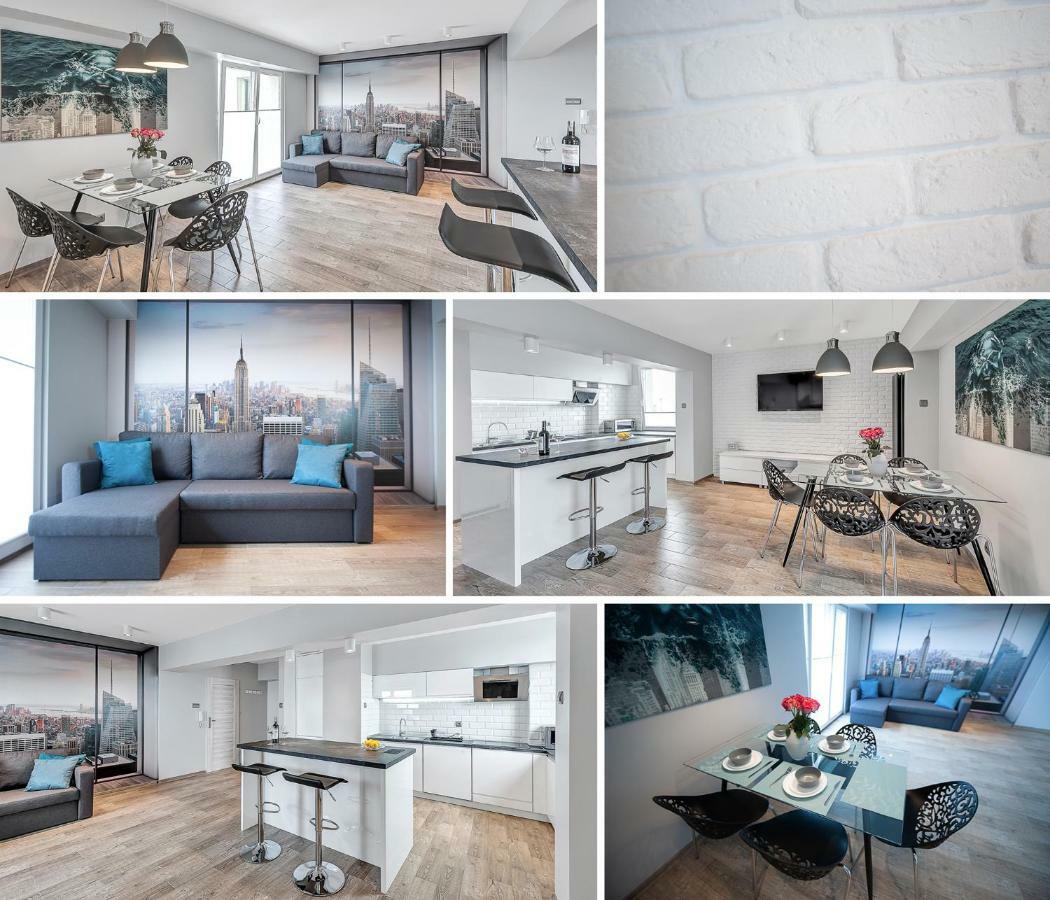 Orion Downtown Apartment By Pinpoint Łódź Kültér fotó