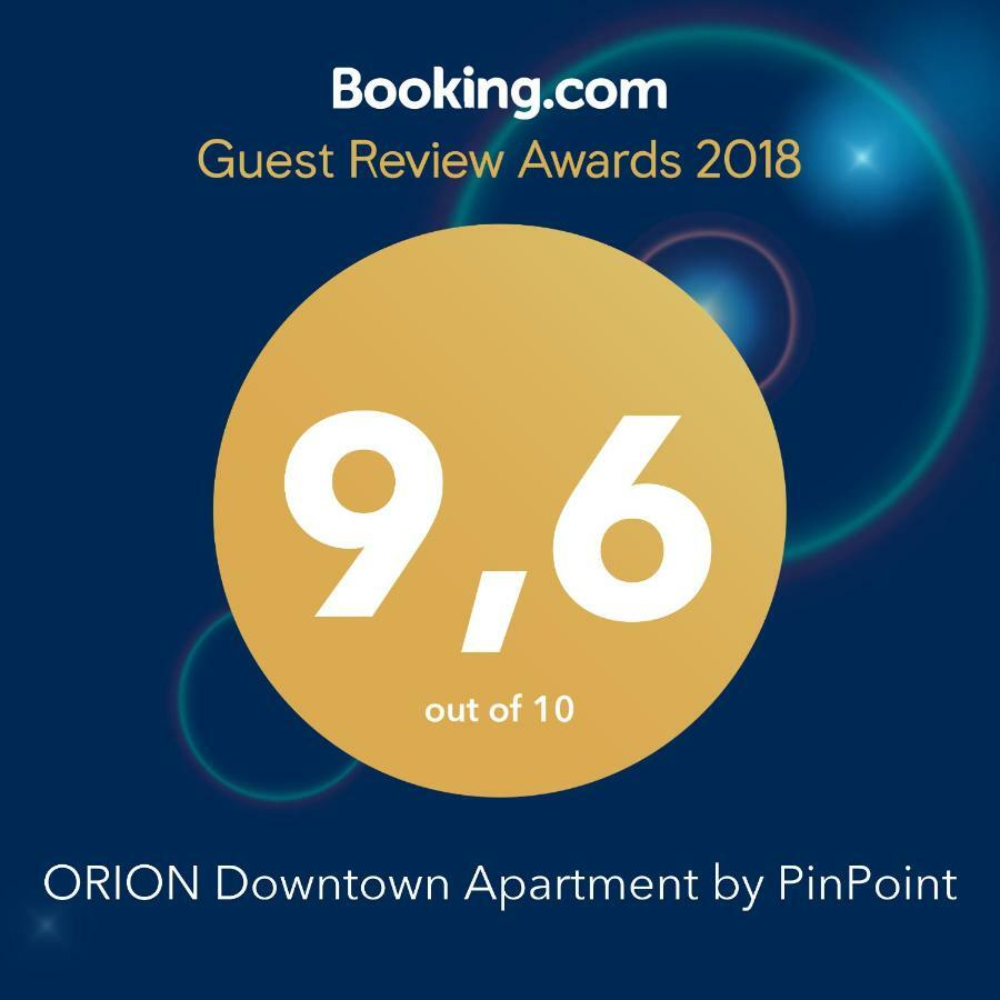 Orion Downtown Apartment By Pinpoint Łódź Kültér fotó